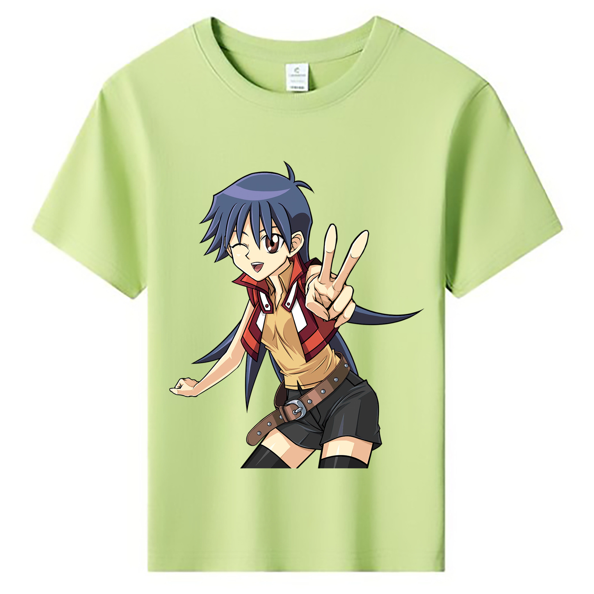（画像用） 遊☆戯☆王 Yu-Gi-Oh! 綿100％キッズTシャツ（フロントプリント）